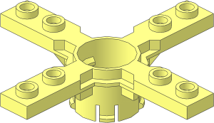 Technic Rotor  4 Blade  7 Diameter