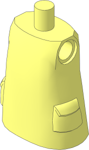 Minifig Torso Half Giant