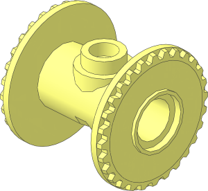 Hose Reel  2 x  2 with Stud and Pin Holes