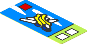 Sticker  0.7 x  1.7 with Miniature Set 31042