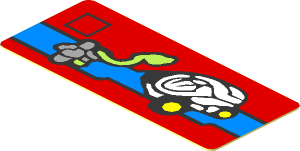 Sticker  0.7 x  1.7 with Miniature Set 70588