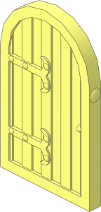 =Window  1 x  2 x  2.667 Shutter with Rounded Top