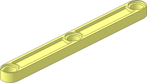 Technic Beam  9 x  0.5 with  3 Holes