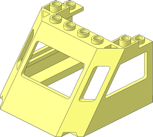 Train Front Sloping Top