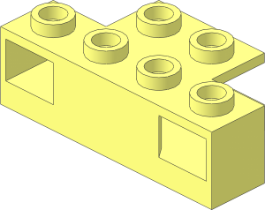 Electric Train Light Prism  1 x  4 Holder