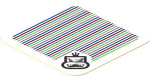 Sticker 1.8 x 1.8 with Bar Code and Morton