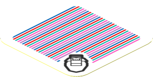 Sticker 1.8 x 1.8 with Bar Code and Cranky Kong