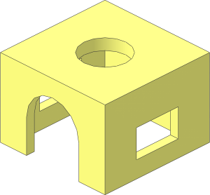 ~Technic Pneumatic Cylinder 1 x 1 Cap