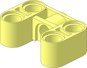 Technic Beam  2 x  3 C-shaped