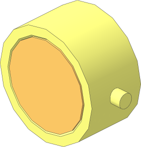 ~Magnet Cylindrical in Casing (Complete) (Obsolete)