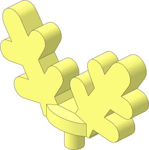 Animal Antlers with Pin