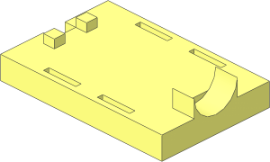 ~Electric Brick  2 x  3 Sensor Temperature - Bottom