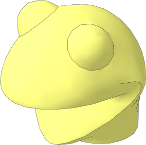 Minifig Head Muppet Frog
