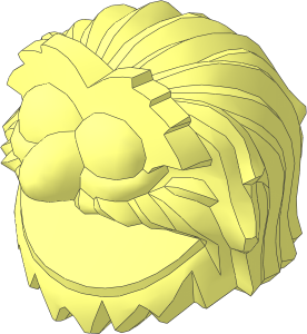 Minifig Head Muppet Animal