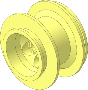 Wheel Rim 30 x 30 with 40mm Diameter Rear Rim