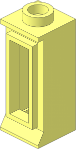 Window  1 x  1 x  2 Classic with Short Sill
