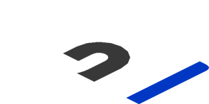 ~Sticker  4.0 x  1.8 with Black "2" on Blue and White Background - First Face