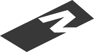 ~Sticker  1.2 x  3.9 with White M-SPORT on Black Background - Third Face