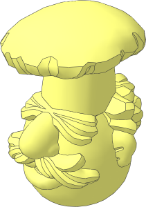 Minifig Head Muppet Chef