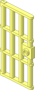 Door  1 x  4 x  6 Barred
