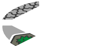 ~Electric Brick  4 x  4 x  0.667 Round - Top with  2 Studs with Gold Sabertooth Tiger Head, Hexagons and White "Ice" Logogram Pattern - Half