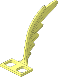 Minifig Tail Road Runner