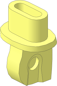 Figure Friends Hips with Thin Hinge