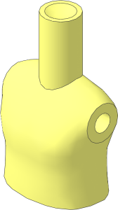 Figure Friends Girl Torso Dual Mould without Pattern
