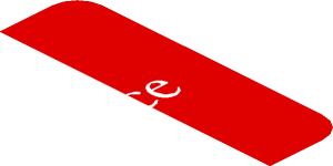 ~Sticker  0.8 x  4.1 with Silver Ferrari Horse and White CapitalSource Logos on Red Background - First Face