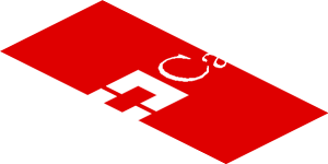 ~Sticker  0.8 x  4.1 with Silver Ferrari Horse and White CapitalSource Logos on Red Background - Fourth Face