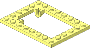 Plate  6 x  8 Trap Door Frame