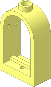 Window  1 x  2 x  2.667 with Rounded Top