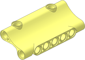 Technic Panel Smooth Inverted  7 x  3 x  2