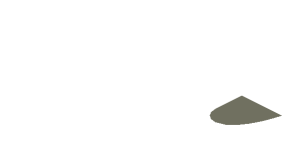 ~Sticker  1.8 x  3.0 with Black Triangle and Grey Air Vent on White Background Right - Sixth Face