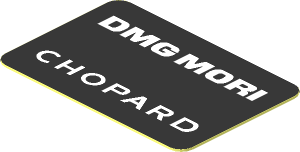 Sticker  0.8 x  1.2 with White Logos on Black Background