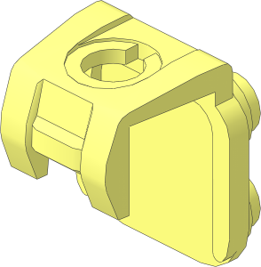Minifig Front Harness with  4 Back Studs