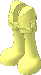 Figure Friends Legs with Shorts (Thin Hinge)