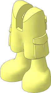 Figure Friends Legs with Cargo Pants (Thin Hinge)