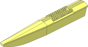 Boat Hull 48 x  6 x  5