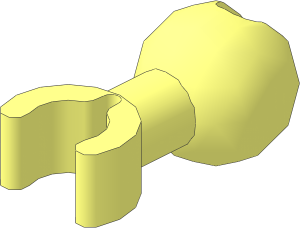 Arm Piece with Towball and Clip