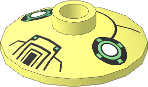 Dish  2 x  2 Inverted with Machinery Pattern