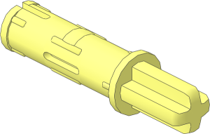 Technic Axle Pin Long with Friction with  2L Pin