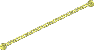 Minifig Chain 17L with  17L Span Straight