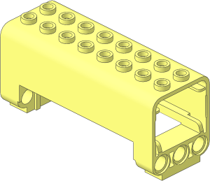 Crane Section  3 x  8 x  4 with  6 Pegholes