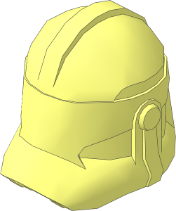 Minifig Helmet SW Clone Trooper Phase 2