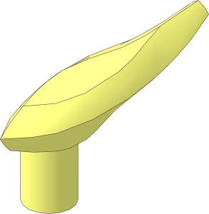 Bar 0.5L with Curved Leaf 2L