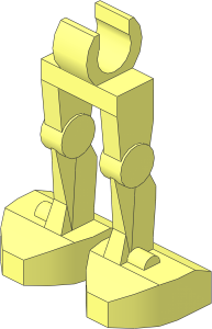 Minifig Legs Mechanical