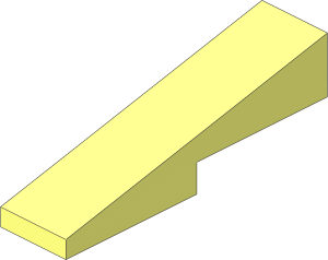 Slope Brick 13  4 x  1