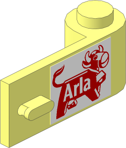Door  1 x  3 x  1 Right with Arla Dairy Logo Sticker