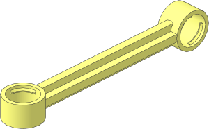 Technic Steering Link  6L Perpendicular